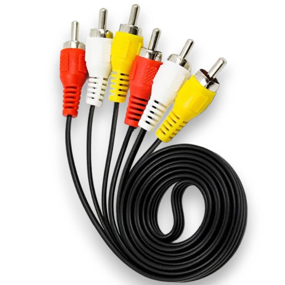 Cable De Audio Y Video (3x3) Rca/rca 1.8mt Ulink Deluxe Line image number 5.0