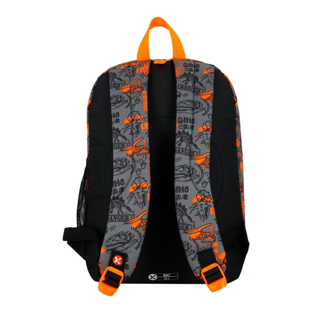 Mochila Xtrem Bolt 6xt Dino Naranjo image number 2.0