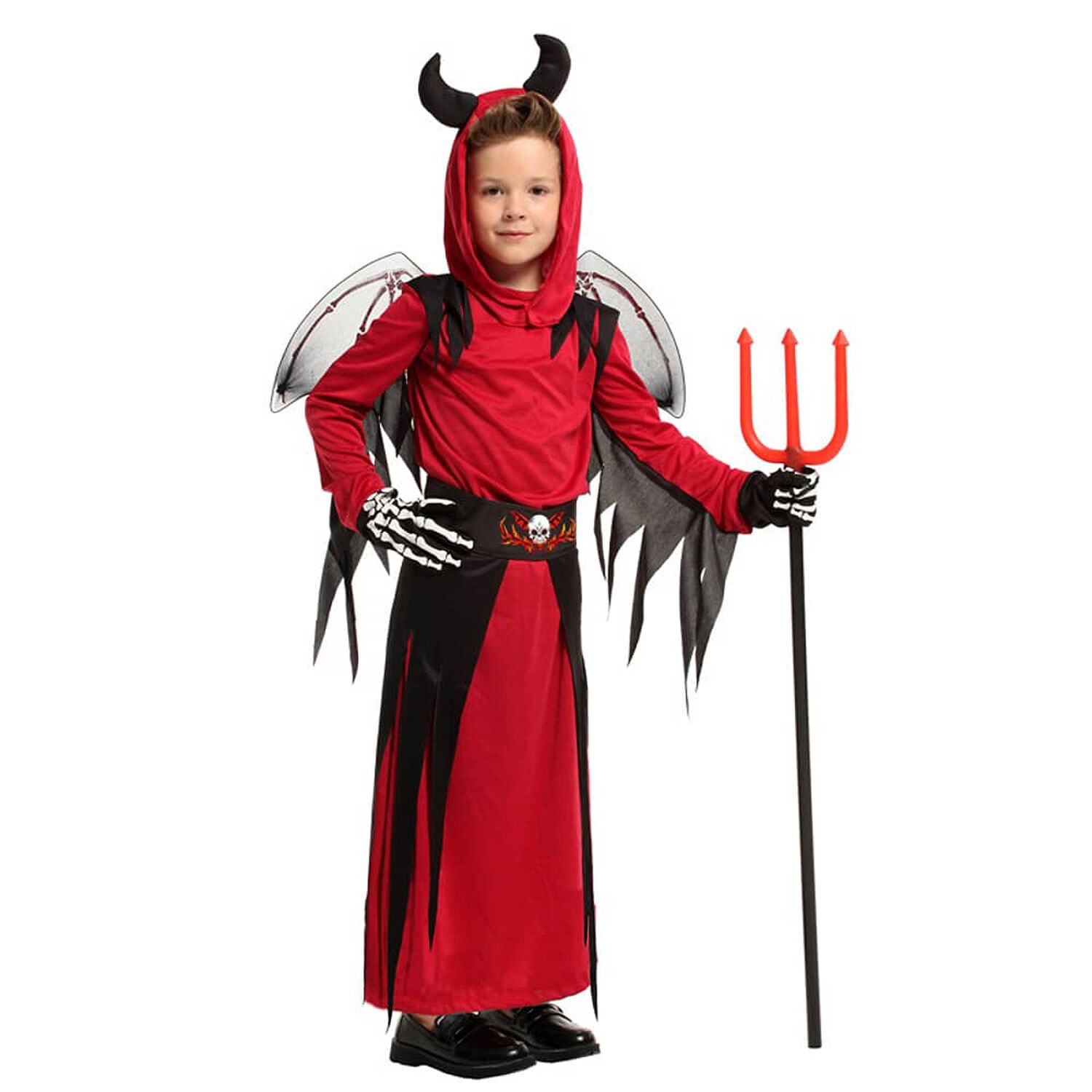 Disfraz Cosplay Diablo Demonio Infantil image number 3.0