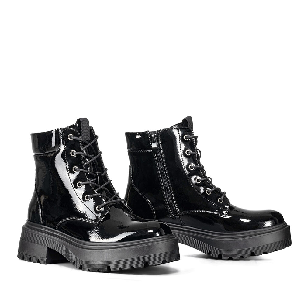 Botin Mujer Casual Charol Vintage Weide Czy607 image number 5.0