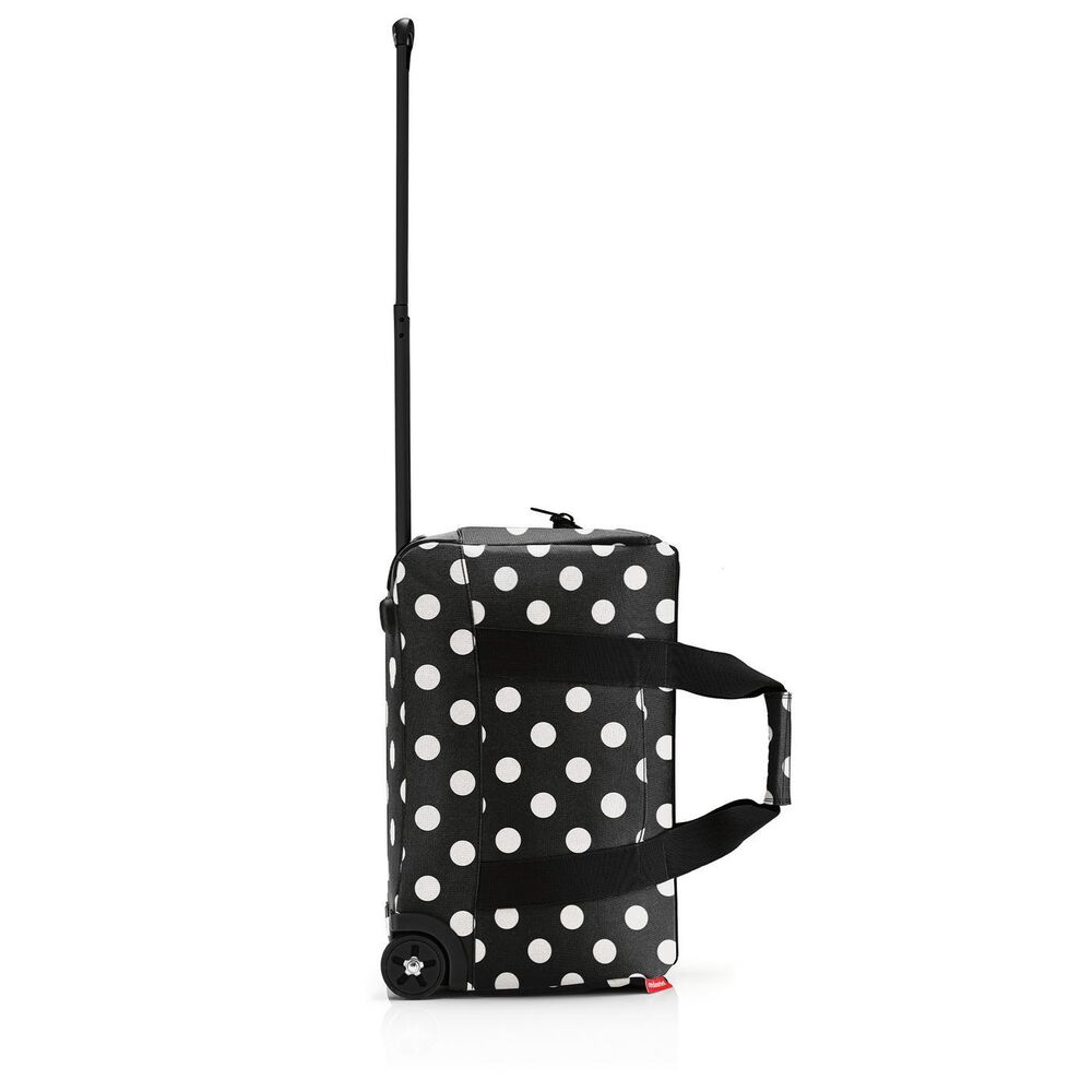 Bolso De Viaje Con Ruedas Trolley M - Dots White image number 2.0