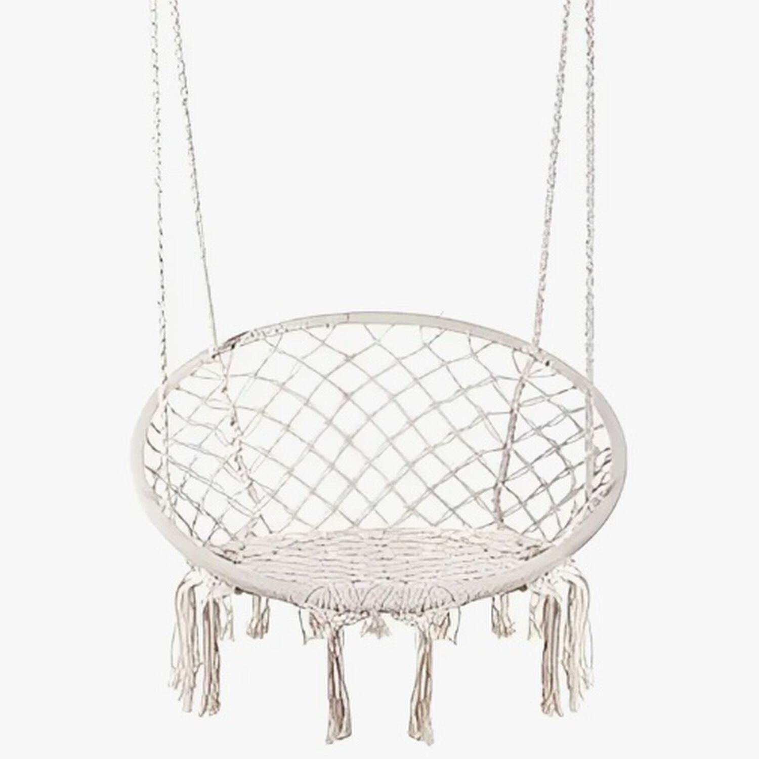 Hamaca Silla Colgante De Macrame image number 1.0