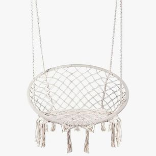Hamaca Silla Colgante De Macrame