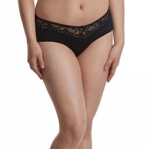 Pantaleta Blonda Flores Mujer 11887-2