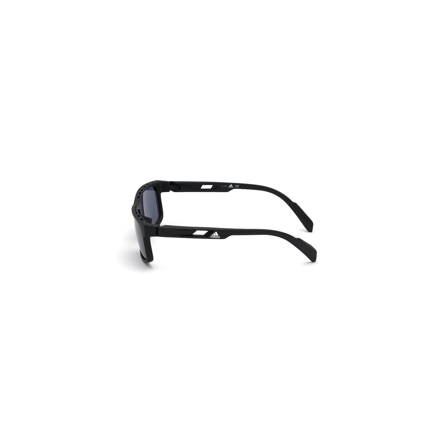 Lentes De Sol Negro Mate Adidas Sport image number 2.0