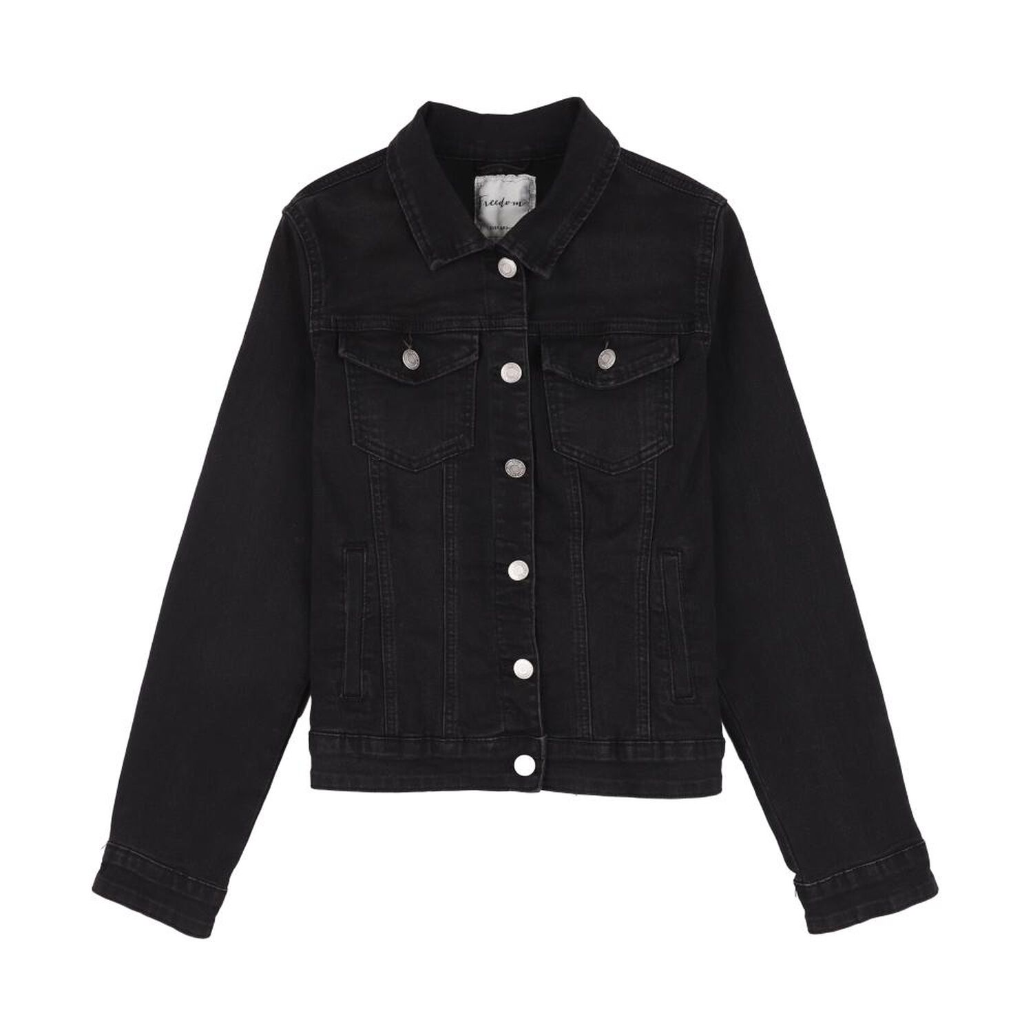 Chaqueta Denim Regular Mujer Freedom image number 0.0