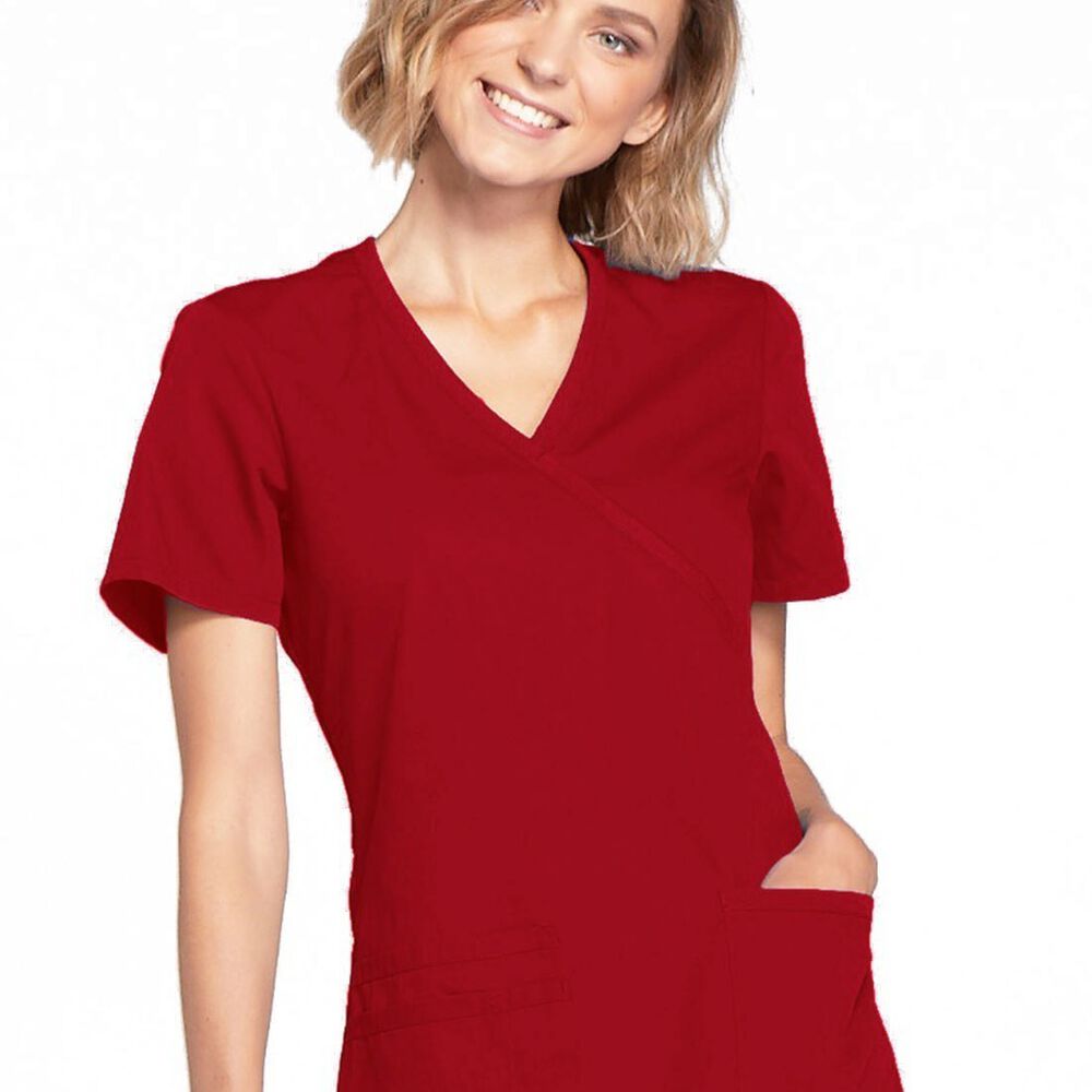 Conjunto Polera Y Pantalón Clinico Cherokee Matrona Rojo image number 1.0