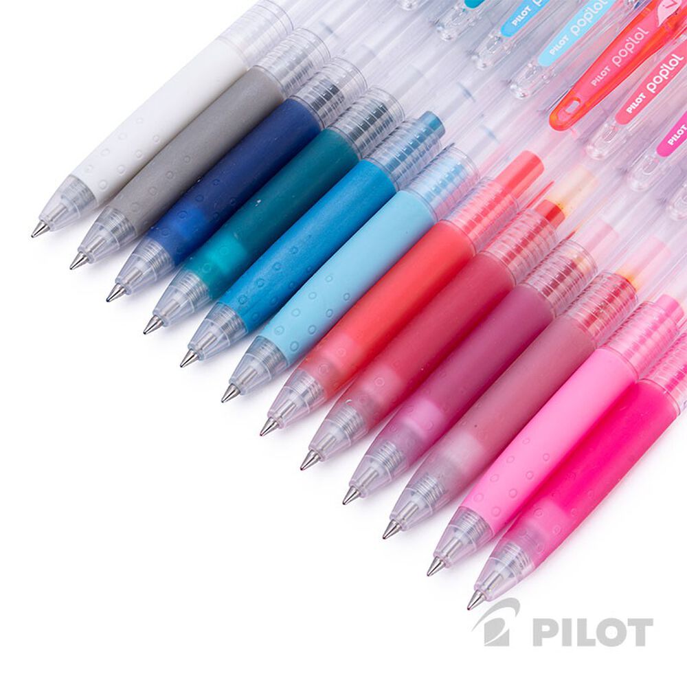 Set 12 Lápices Gel Poplol Unicorn Colores Variados image number 1.0