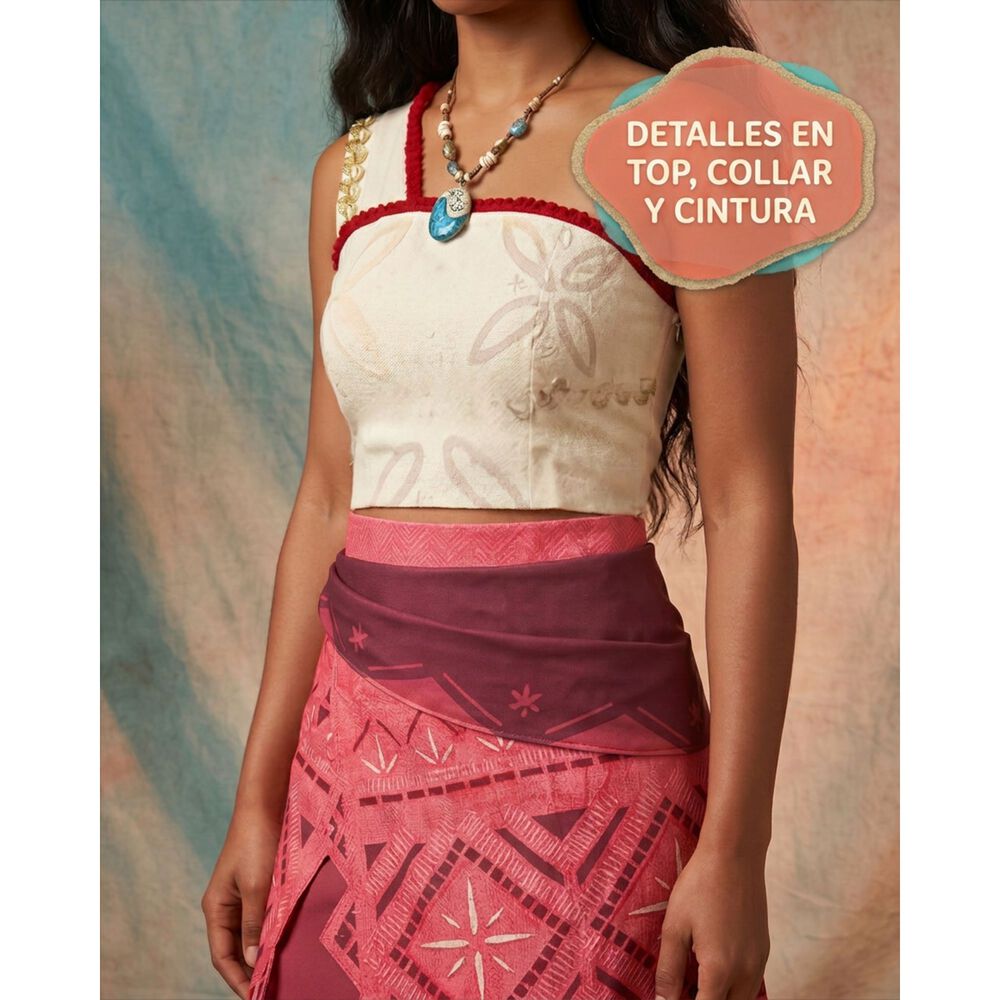 Disfraz Cosplay Moana Pelicula Disney 2 image number 2.0