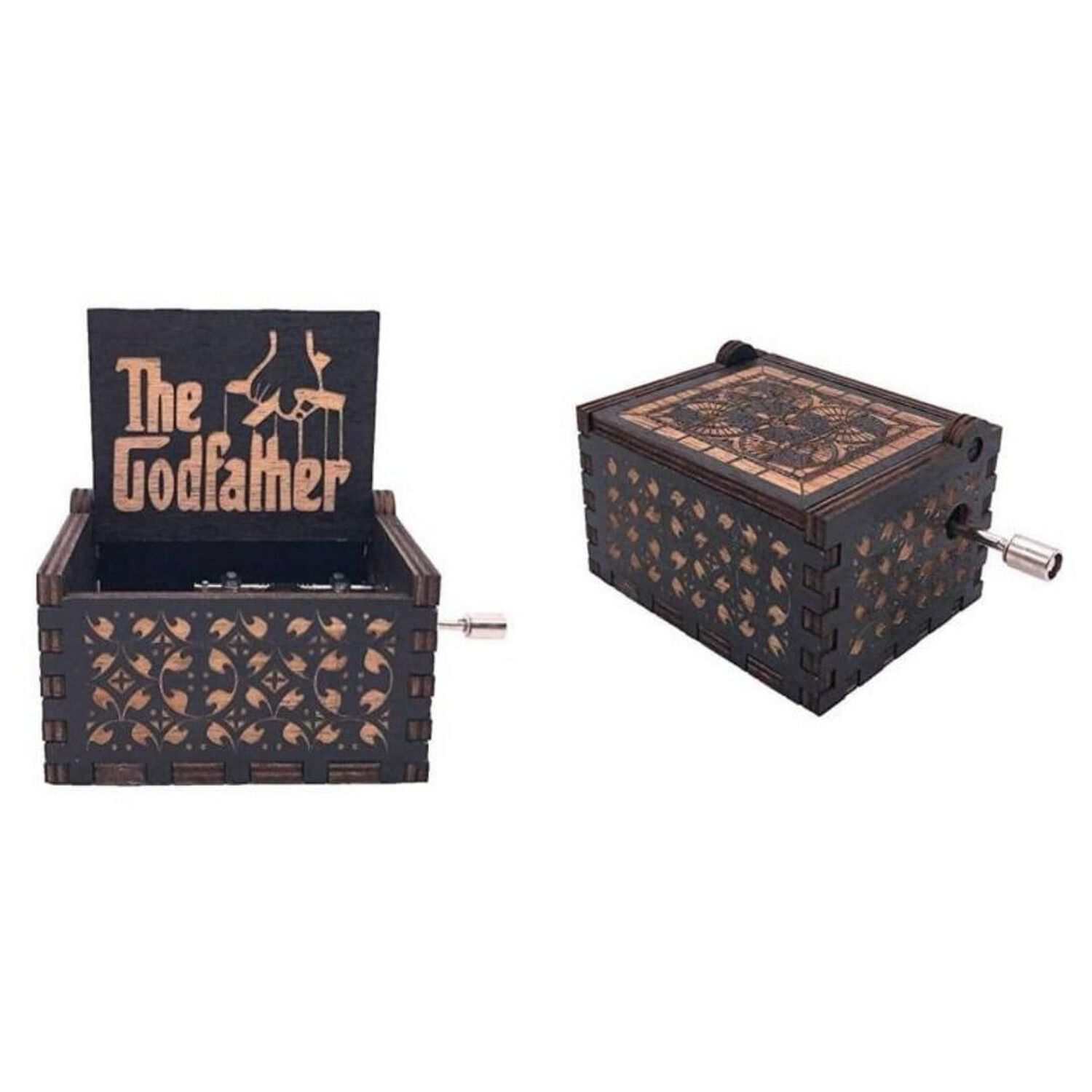 Caja Musical The Godfataher Negra image number 0.0