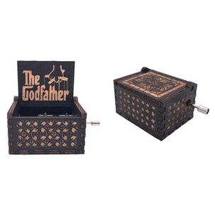 Caja Musical The Godfataher Negra