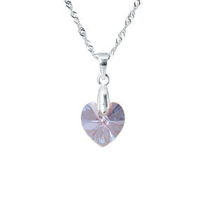 Collar Romance Cristal Genuino Light Rose