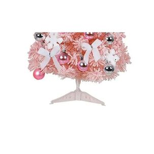 Árbol De Navidad Artificial Altura 180cm Color Rosa