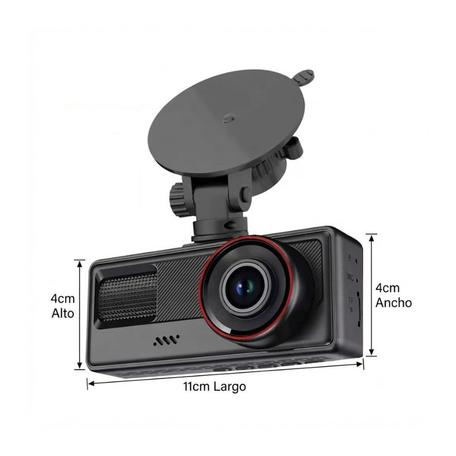 C&aacute;mara Para Auto Dashcam 3 V&iacute;as Wifi Full Hd Seguridad image number 4.0