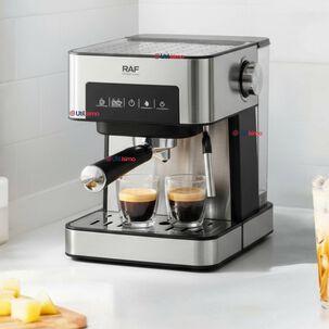 Máquina Café Espresso Capuccino Espumador De Leche Antigoteo 1.5 Litros