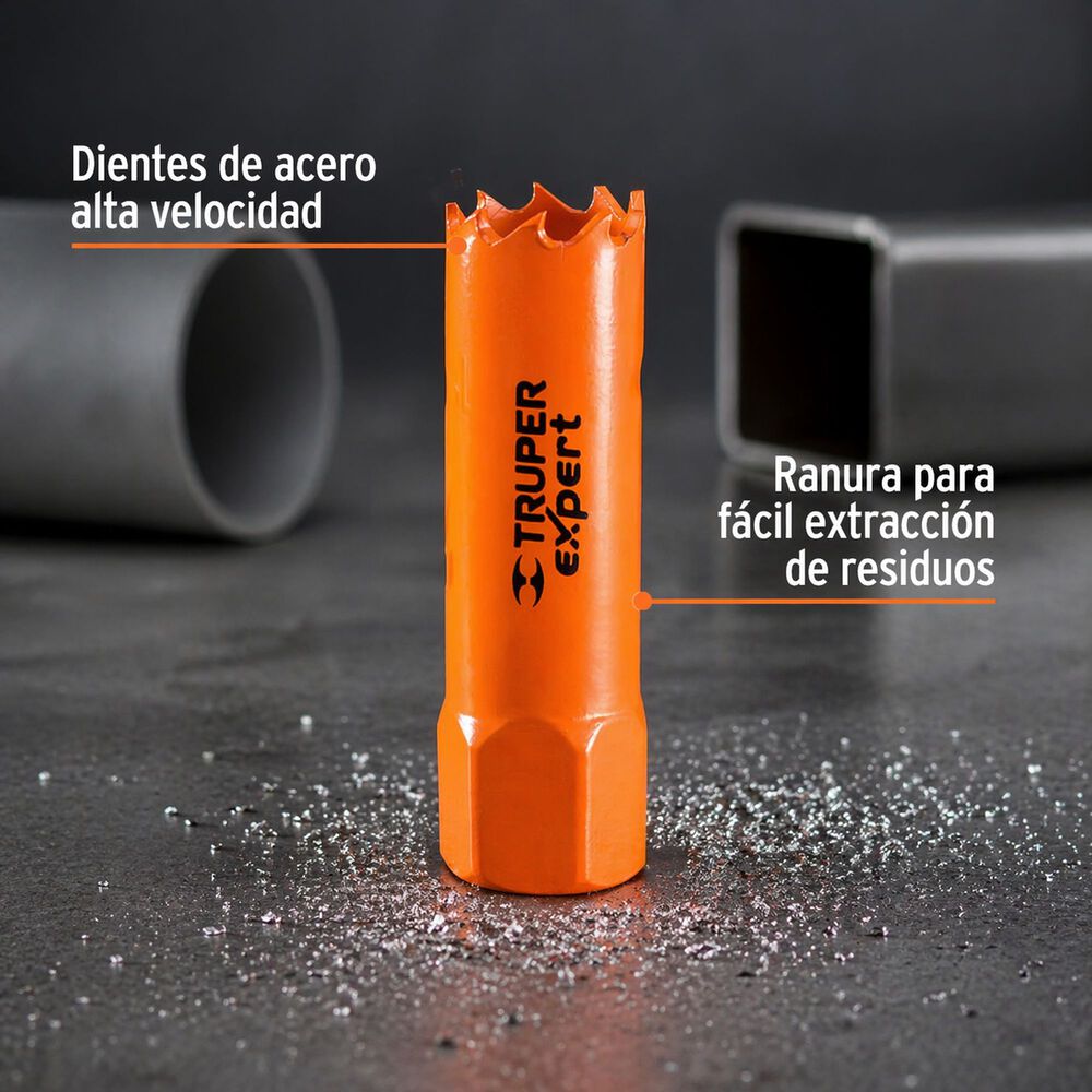 Sierra Copa Bimetalica Truper Expert -5/8 16mm image number 2.0