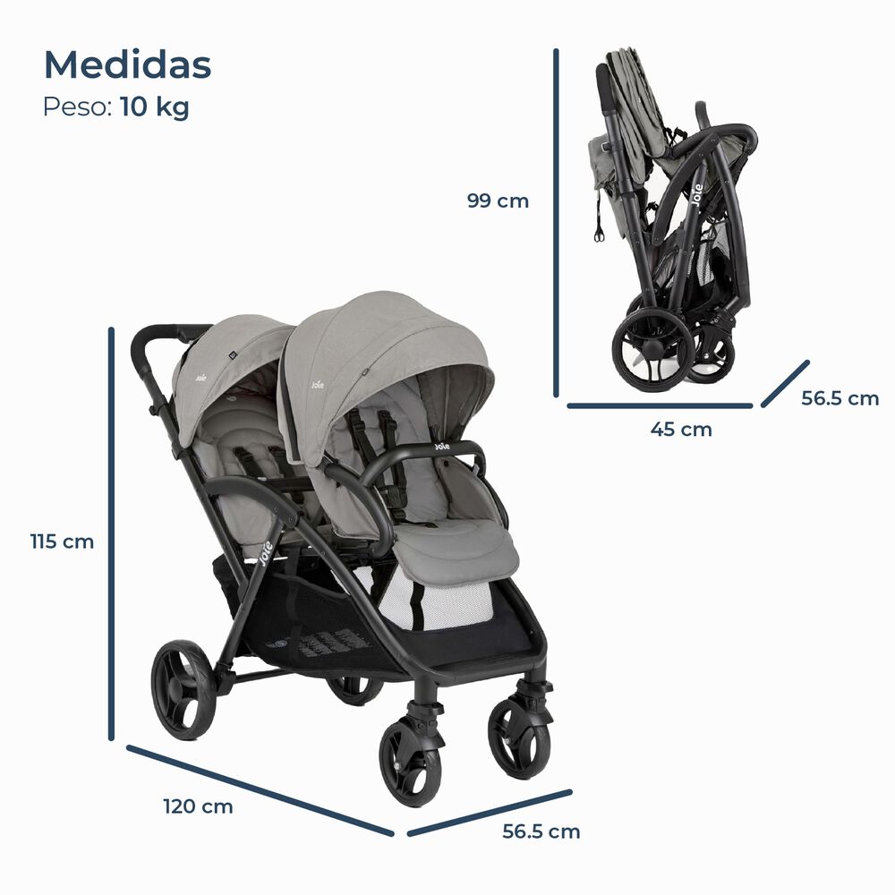 Coche Paseo Evalite Duo Pebble Joie image number 8.0