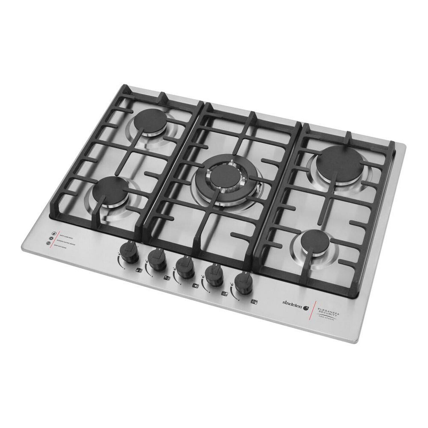 Encimera A Gas 5 Quemadores Sindelen Ceg-4700in image number 1.0