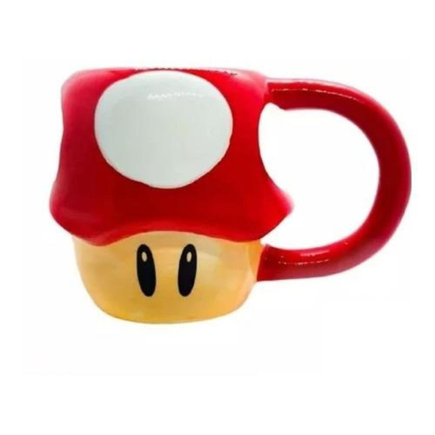 Tazon Taza 3d Hongo Toad Rojo Super Mario Bross image number 0.0