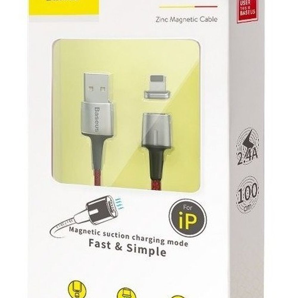 Cable Cargador Magnético 1 Mt Compatible Con Iphone - Baseus image number 0.0