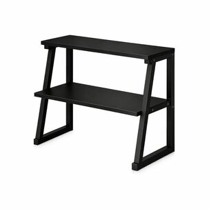Soporte Para Impresora 2 Niveles Mdf Negro