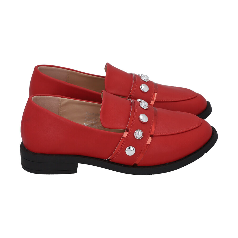 Zapato Mujer Rojo Lola 77 Police image number 2.0