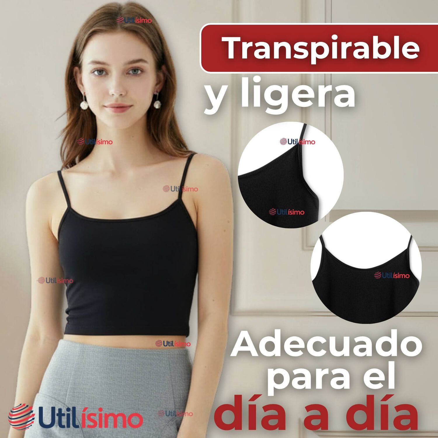 Polera Camiseta Pabilo B&aacute;sica Lisa El&aacute;stica Algod&oacute;n Mujer Colores Surtidos image number 6.0