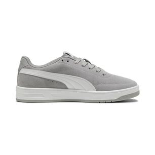 Zapatilla Puma Court Classic Clean Sd Hombre Gris