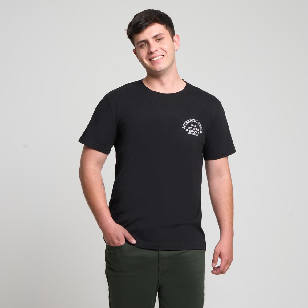 Polera Estampada Slim Manga Corta Cuello Redondo Hombre Skuad image number 0.0