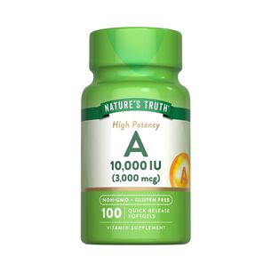 Vitamina A 10,000 Iu 100 Softgels
