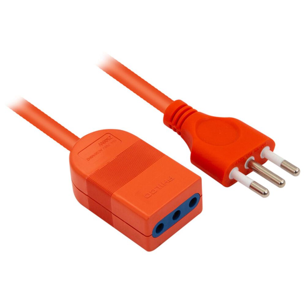 Extension Alargador 20mts 2500w Naranjo Xt50 image number 2.0