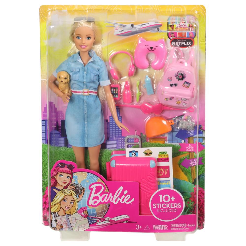Barbie Explora Y Descubre Muñeca Viajera image number 2.0