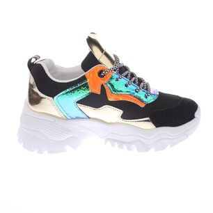 Zapatilla Negro V&iacute;a Franca Art: 5lxd013231black