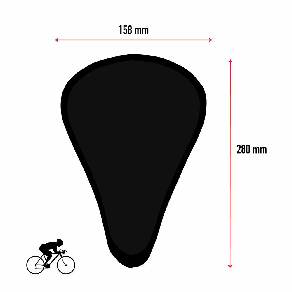 Funda Para Sillin De Bicicleta Gd-302 -280*158mm image number 6.0