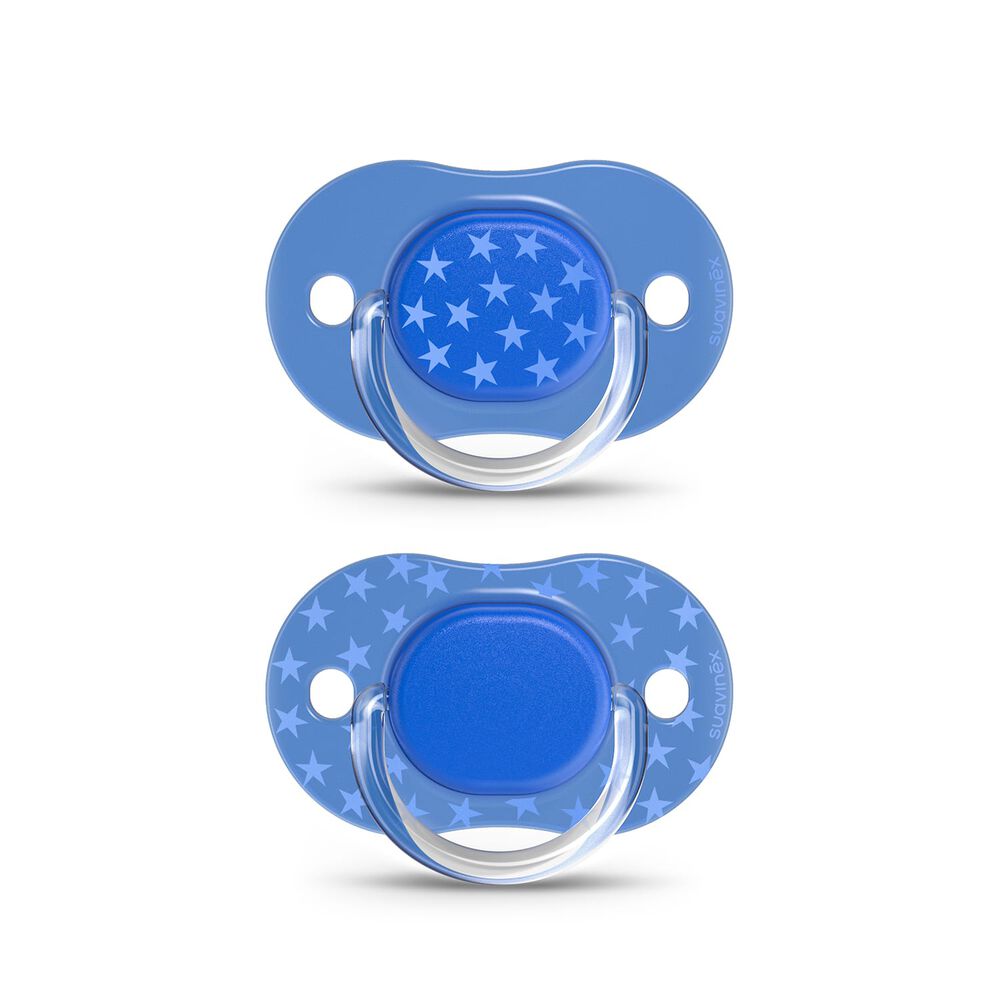 Chupete 6/18m 2u Fisiol&oacute;gico Silicona The Basics image number 0.0