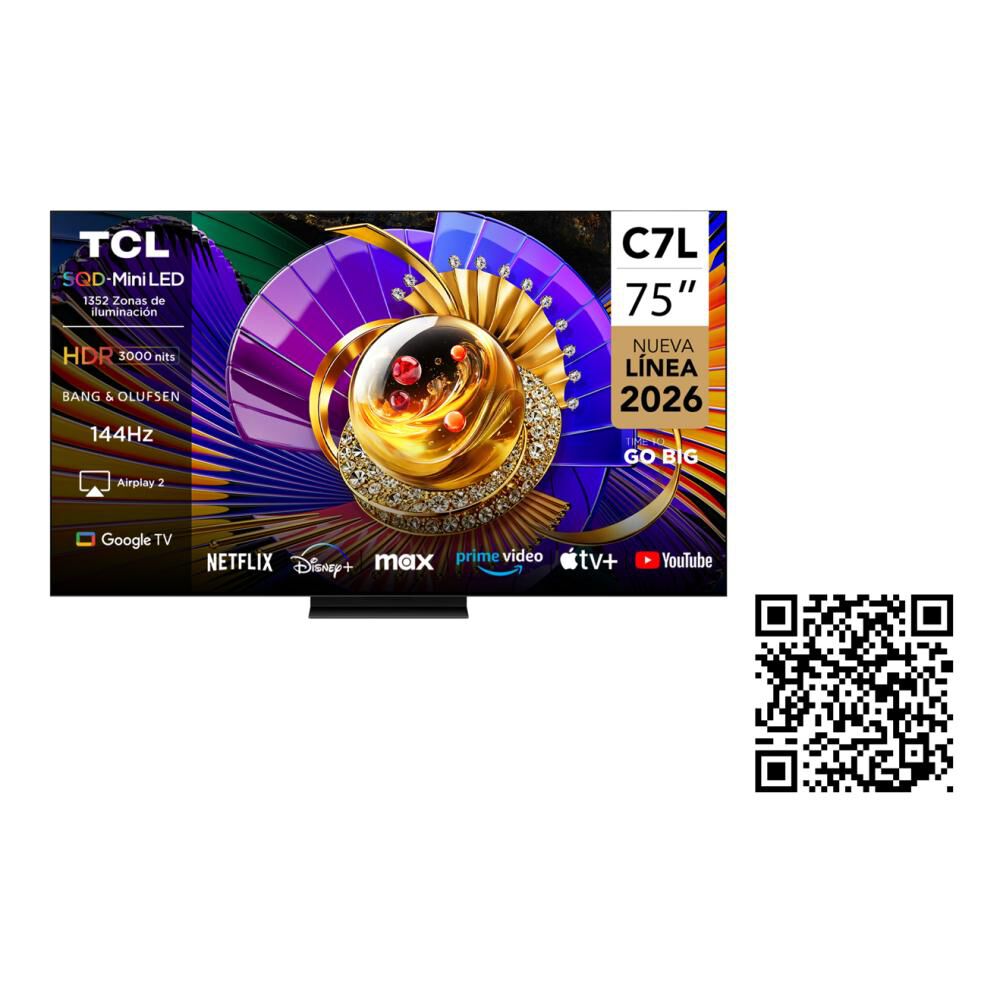 Mini LED 75" TCL 75C7L / Ultra HD 4K / Smart TV image number 13.0