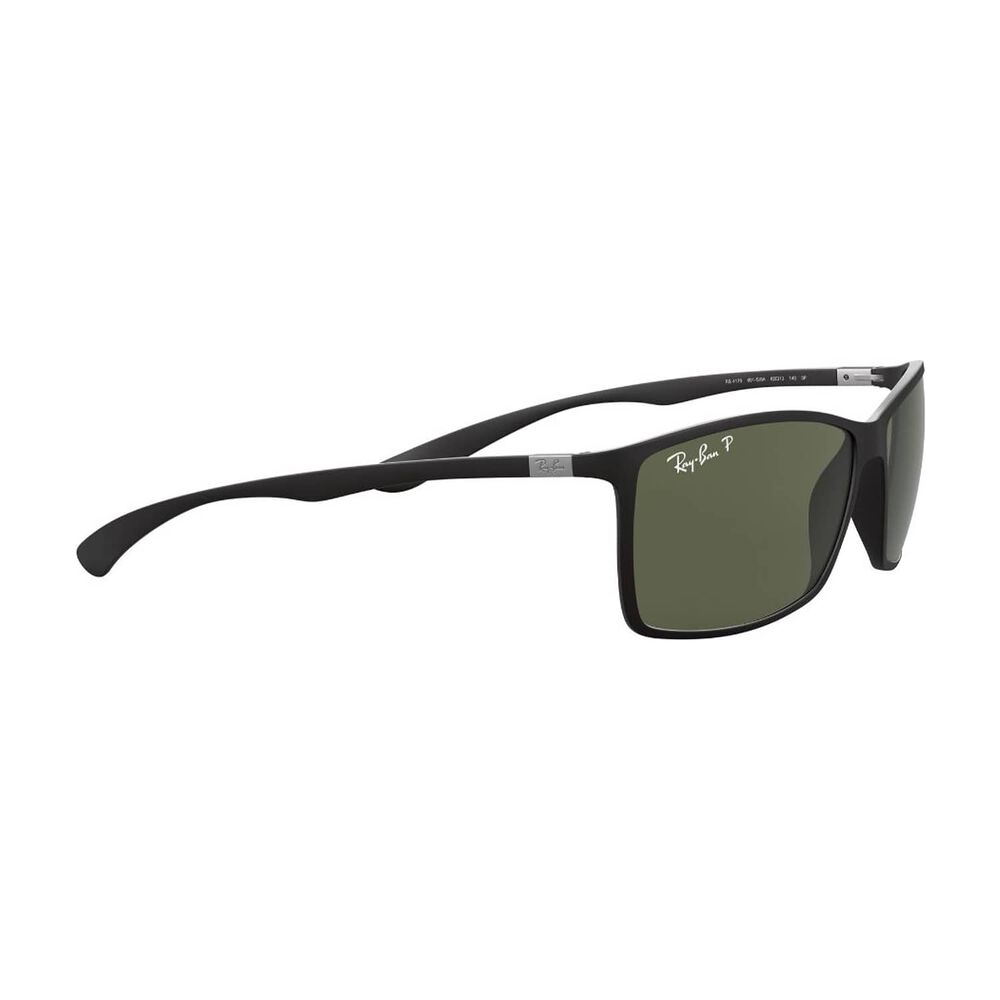 Lentes De Sol Liteforce Matte Black Polarizados Ray-ban image number 10.0