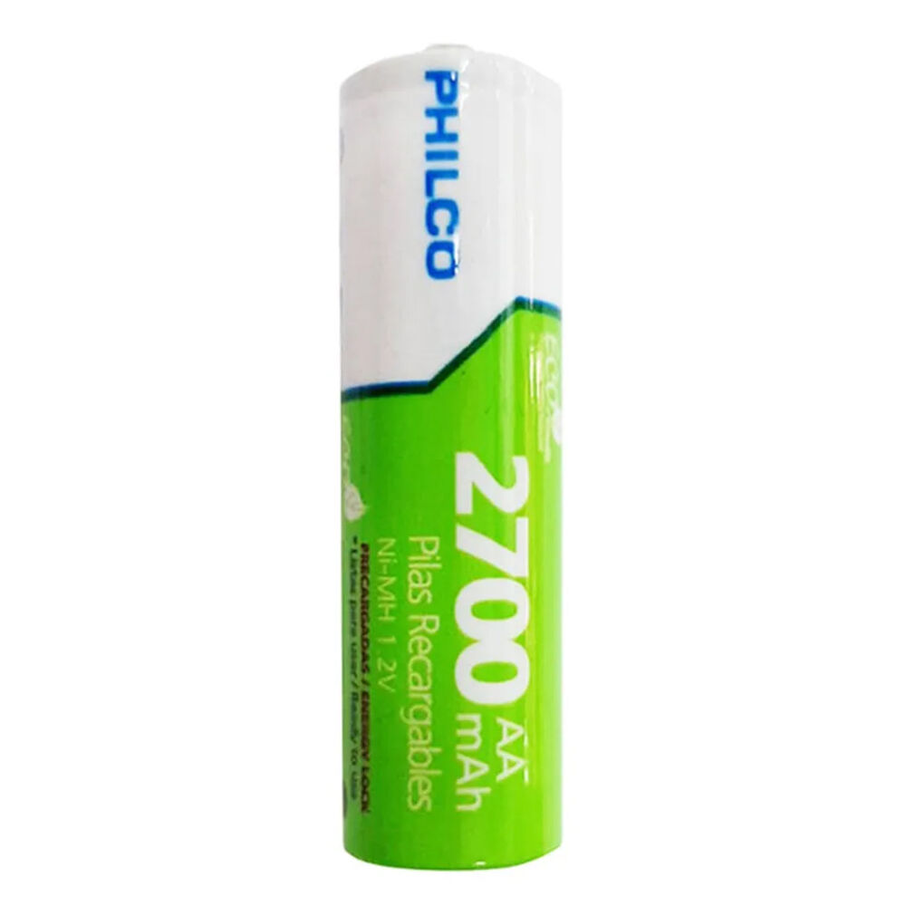 Blister 5 Pilas Philco Pre-cargadas Aa 2700 Mah image number 2.0