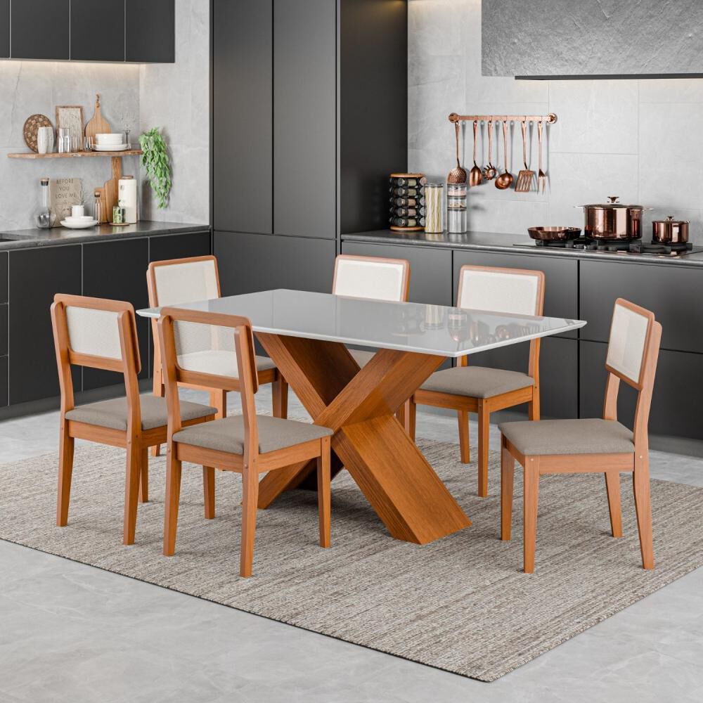 Juego De Comedor Exit Dubai / 6 Sillas image number 5.0