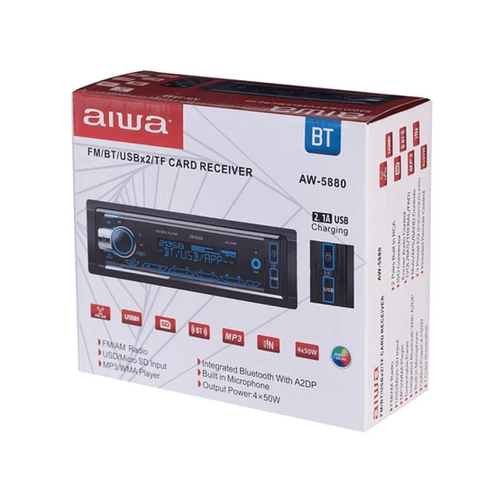 Radio De Automovil Bluetooth Usb Sd Aw-5880 image number 2.0