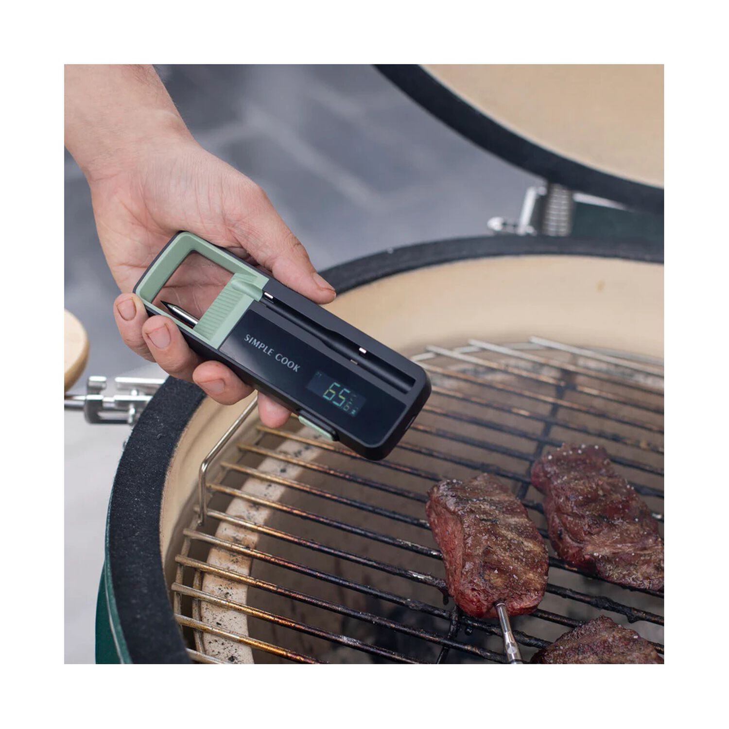 Termometro Bluetooth Para Carne Simple Cook image number 1.0