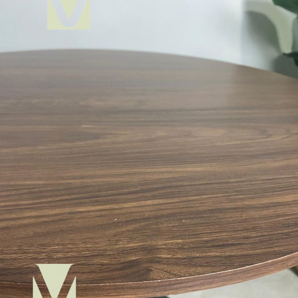 Mesa Tulip 120cm Walnut-black image number 5.0