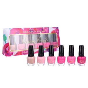Set De Esmaltes De U&ntilde;as Tradicionales Pink