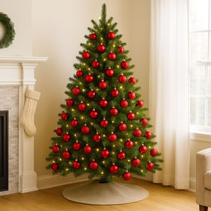 24 Esferas Navideñas Bambalinas Esferas 6 Cm Rojas Decorar 24 Esferas Navideñas Bambalinas Esferas 6 Cm Rojas Decorar