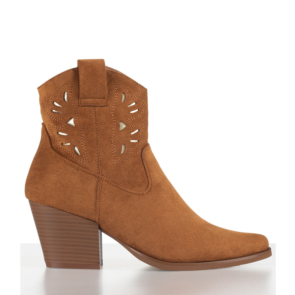Botin Mujer Cándida Camel Weide image number 0.0