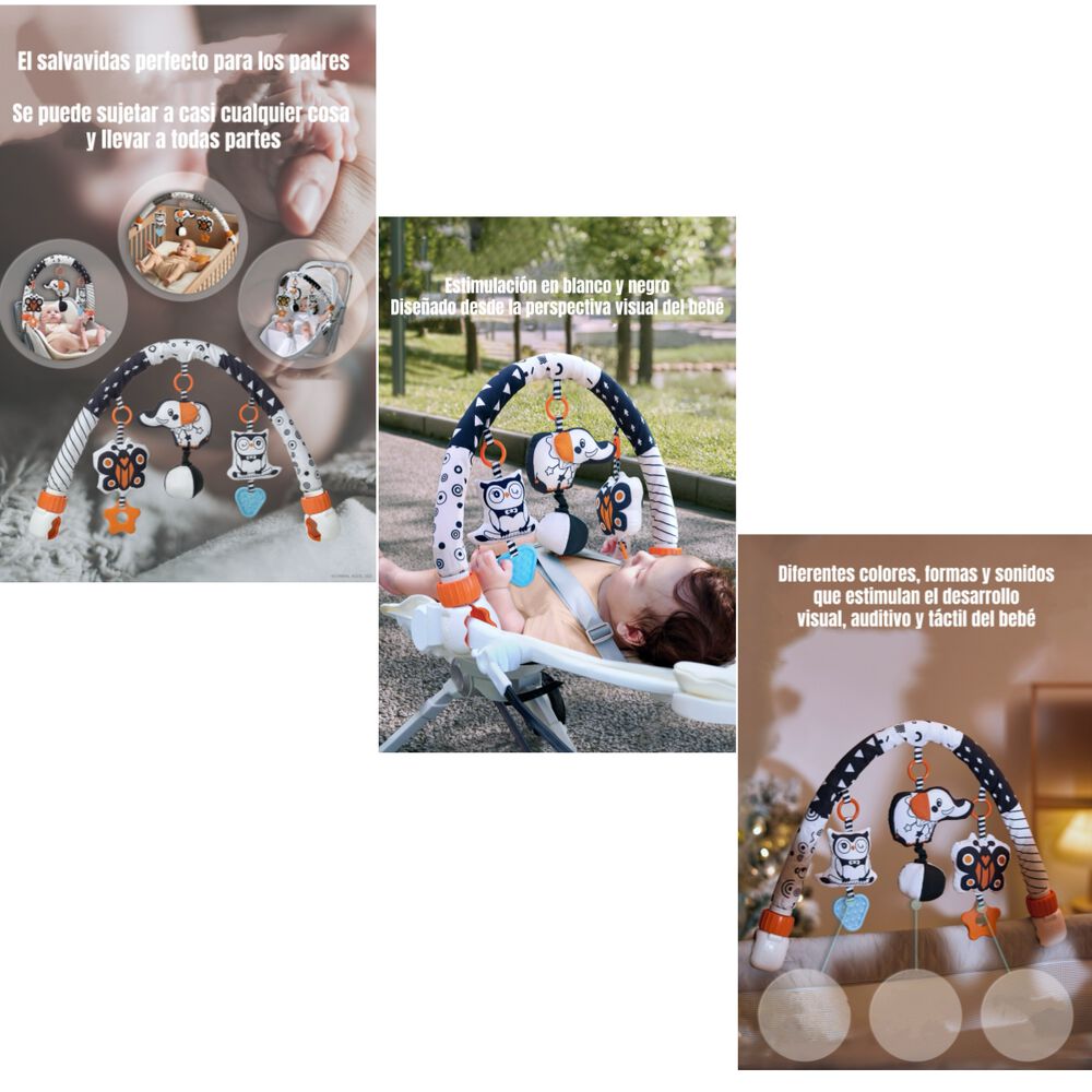 Móvil Para Cuna Coche Multifuncional Tm330 Lubabycas image number 2.0