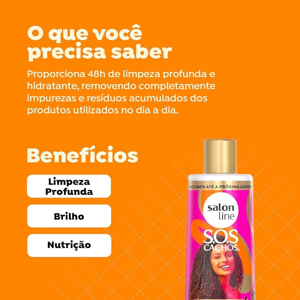 Sos Shampoo Ultra Gloss Pronta 500ml Salon Line image number 2.0