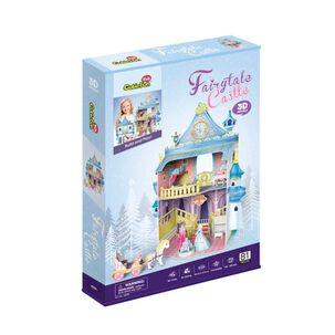 Juguete Castillo Armable Cuento De Hadas 3d Con Accesorios