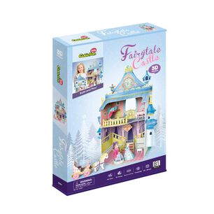 Juguete Castillo Armable Cuento De Hadas 3d Con Accesorios