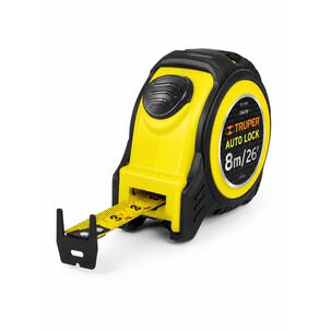 Huincha Cinta De Medir Profesional Truper 8m Freno Automatic